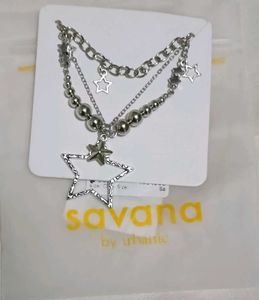 Layered Star Necklace Set
