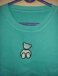 Cute Teal Teddy Bear T-Shirt