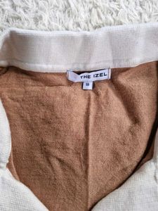 Brown Collared Button-Up Cardigan