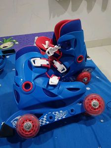 Blue Roller Skates