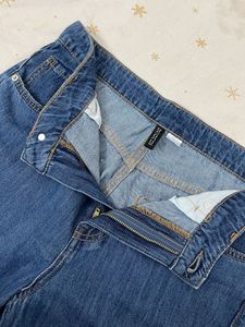 Wide Leg Denim Jeans