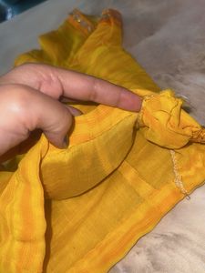 Orange Padded Blouse 🧡