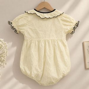 Cute Yellow Baby Romper