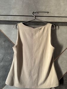 Sleek Beige Tank Top