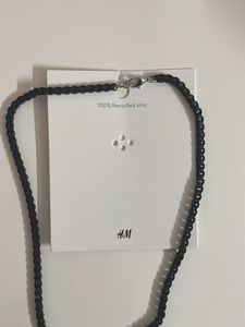 H&M Black Chain Necklace