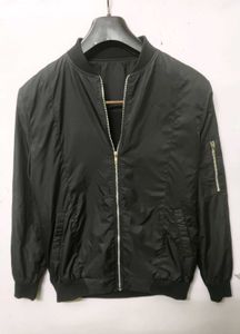Men's Black Bomber Jacket
