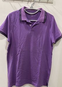 Men's Purple Polo T-Shirt
