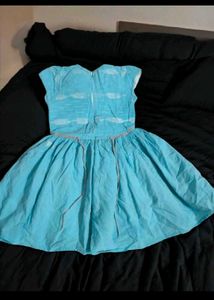 Adorable Blue Dress for Girls