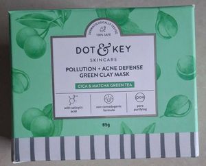 Dot & Key Green Clay Mask