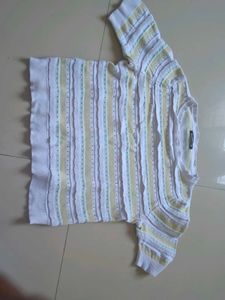 Striped Knit Top
