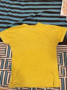 Pepe Jeans Yellow Graphic T-Shirt