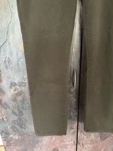 Olive Green Pull-On Pants