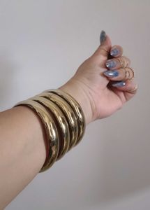 Chunky Gold bangles