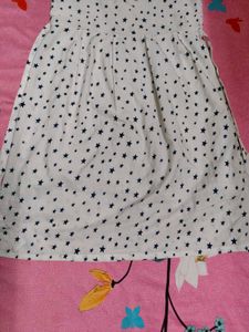 Starry White Dress