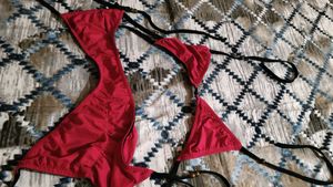 Red Bikini Set