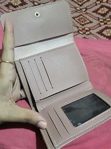 Stylish Beige Leather Wallet