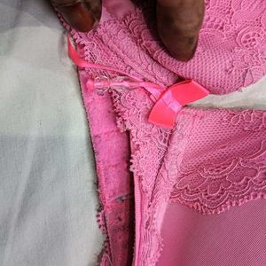 Pink Lace ❤️‍🔥 Trim Padded Bra