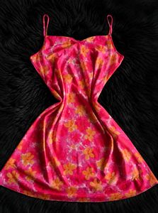 SALE 💰 Pink Floral Slip Dress 🌸