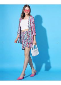 Jacket And Shorts Set