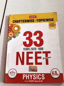 MTG NEET Physics 33 Years Solved Papers