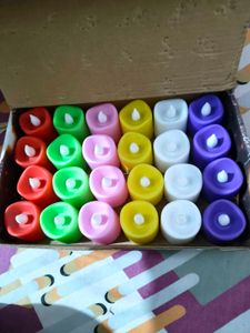 LED Tealight Candles - Pack of 24