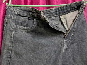 Charcoal Mom Fit Jeans