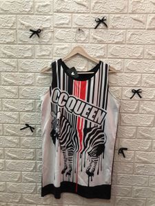 Stylish zebra dress