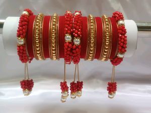 Red Bangles Set