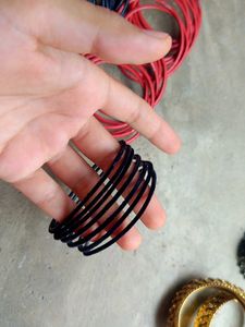 Red Velvet Bangles