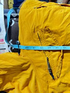 ZARA Mustard Yellow Hooded Jacket