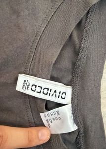 Charcoal Grey Basic T-Shirt