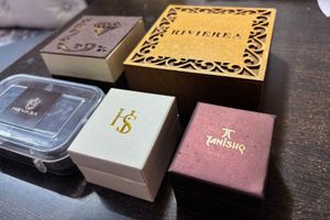 Assorted Jewellery Boxes - Tanishq, Riviera etc