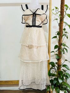 Tiered Lace Dress
