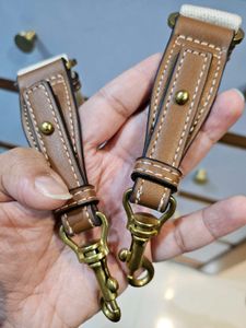 Bag Strap with Leather Accents