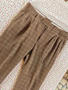 Men's Plaid pant for gents totally new