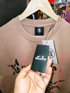 HELLSTAR GRAPHIC PRINTED OVERSIZE TEE 🔥🔥