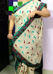 Pure Ghicha Tussar Silk Saree