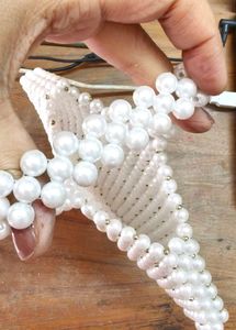 Pearl Beaded Handbag