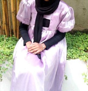 Elegant Lavender Gown