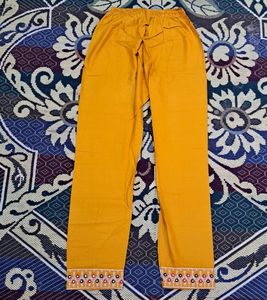 Nyra Cut Kurta Set IN Pretty Mustard Color