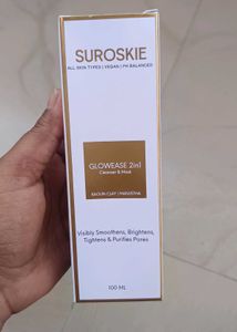SUROSKIE Glowease 2in1 Cleanser & Mask