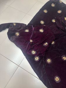 Imported Velvet  Frock