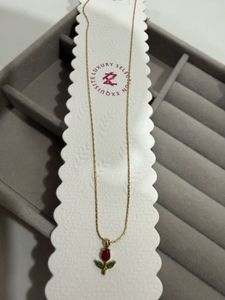 (New)Combo 3 Tulip Necklace &amp; Bracelet with ring