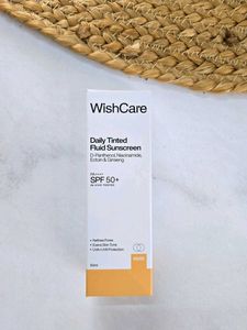 WishCare Daily Tinted Fluid Sunscreen SPF 50+