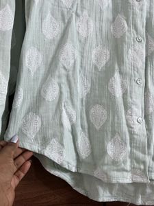 Beautiful Light Sea Green Shirt!