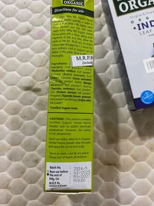 Indus Valley Bio Organic Henna , Indigo Powder