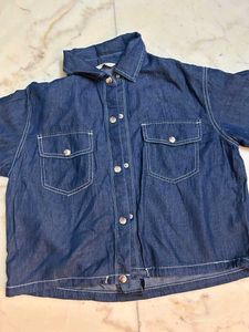 Denim Short Sleeve Shirt