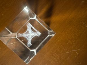 Crystal Eiffel Tower Paris Souvenir