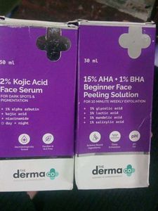 The Derma Co Kojic Acid Serum And Peeling Solution