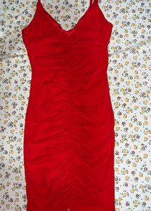 Red Bodycon Mini Dress